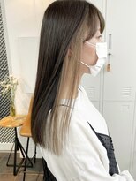 イコ 表参道原宿(ico)&nbsp;インナーカラー ベージュ LAケラチントリートメント