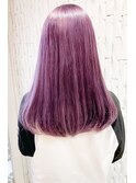 ピンク×パープルヘア×高発色カラーアルティスト