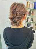 二次会ヘアアレンジ