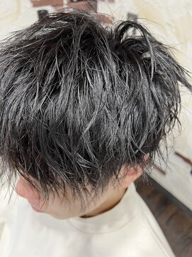 ヘアー クリエイト カルバリ(HAIR CREATE Calbari) 束感ツイストスパイラルパーマ