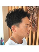 アクセヘアー 町田(acce hair)&nbsp;ワンカールのメンズナチュラルパーマ
