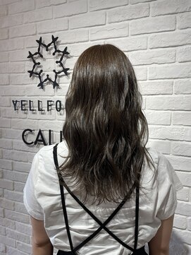 ヘア スパ ビューティー エールフォルム(HAIR SPA BEAUTY YELLFORME) "オリーブグレージュ"