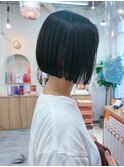 ショートボブ/ミニボブ/マッシュ/切りっぱなし/柏駅