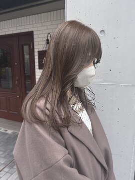 アイナ(AINA) ブリーチなしでつくるオリーブグレージュ