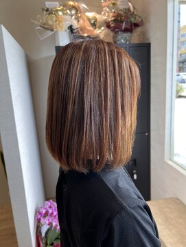 リバティ(liberty) ナチュラルハイライト×ボブ