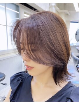 ロンドアヴァントゥス 池袋(Lond aventus) 韓国レイヤー/韓国風/ボブ/髪質改善/黒髪/ブリーチなし〔池袋〕