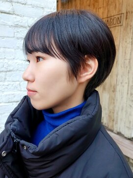 シャロン(SHARON) 【SHARON原宿】ナチュラルショート×黒髪ショート