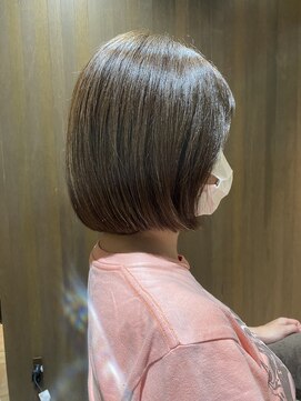 キコーヘア(kiko hair) 丸みボブ/白髪ぼかし/脱白髪染め】吹田/岸辺/千里丘/江坂/正雀