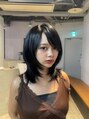 アルバム 池袋(ALBUM)&nbsp;縮毛矯正 X ミディアムレイヤーの コラボです！[ブリーチ]