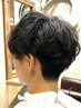【人気No3】メンズカット＋トリートメントパーマ＋眉カット 14050円→10500円