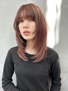 ビューナゴヤ 名駅(VIEW NAGOYA) 前髪/イメチェン/こなれミディ/レイヤーカット/ハイレイヤー