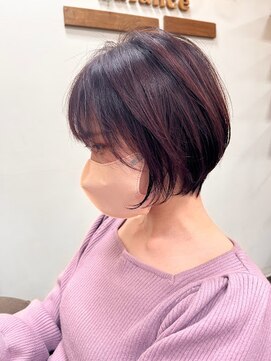 バランス(balance) 丸みショートボブ