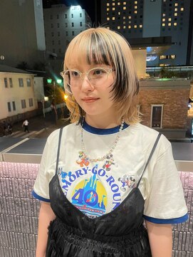 スニュウ(snuw) 【snuw mina】レイヤーカット/顔まわりカット/デザインカラー