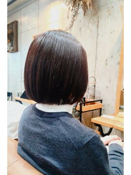 トット(tot.) 【tot.】アレンジ出来る切りっぱなしボブ♪