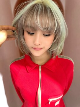 エイチ(H) レイヤーボブ/ウルフレイヤー/ハイトーンボブ