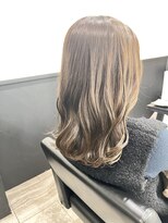 デューヘアー(due hair) オリーブベージュカラー