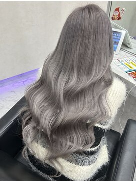 ミニョン(mignon) 韓国/ダブルカラー/ブリーチ/ピンク/学割U24/新越谷/南越谷/草加