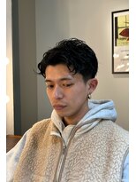 ビハインドザカーテン(BEHIND THE CURTAIN)&nbsp;【冬は襟足スッキリ！】パーマ×メンズショート