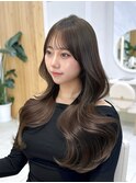韓国ヘア/韓国スタイル/縮毛矯正/髪質改善/レイヤーカット