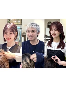 【業界屈指】モデルや芸能人から厚い信頼を得る一流スタイリストが集結!講師や撮影等のヘアメイクを担当☆