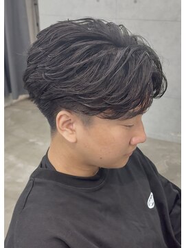 エデアンホンテン メンズサロン(EDEAN 本店 （旧：EDEAN 上通）) フェザーパーマ フェザーショート 熊本メンズカット