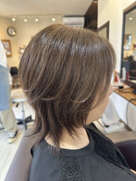 ヘアアンドスパ ベル(Belle) レイヤースタイル・骨格補正・軽やか・毛流れ