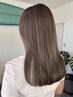 【ブリーチなし】Wカラー+トリートメント 