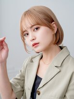 ジプソ 池袋西口(Gypso)&nbsp;ミルクティー３/池袋美容室/髪質改善カラー/白髪ぼかし/縮毛矯正