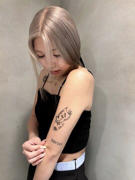 ペレ アネックス 大阪梅田茶屋町店(PELE ANNEX) くびれヘア/アプリコットオレンジ/夏のヘアアレンジ/梅田