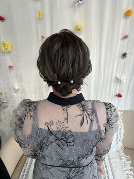 ヘアセット専門サロン by OKINAWA WATABE WEDDING 那覇店 シニヨン