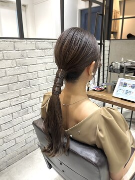 フェリア 渋谷(Feria) カジュアル華やかヘアセット♪【谷島】