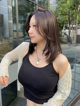 ローウェ 青山 表参道(Louwe) 大人レイヤー/ミディアムレイヤー/韓国風レイヤー