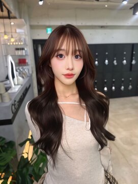 シェノン 表参道(CHAINON) 表参道/イメチェン/ピンクベージュ/アンブレラカラー/前髪/渋谷