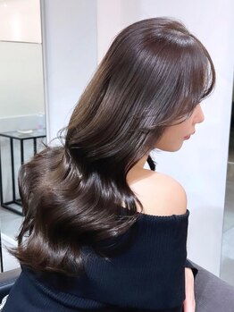 ラボ バイ アンキシム(Labo by AHNKISM)の写真/美髪のためのカラーデザインをご提案！いつものカラーを見直すことで変わっていく質感と髪質！[髪質改善]