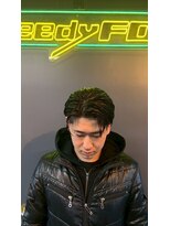 グリーディーフォックス 三軒茶屋(GreedyFOX)&nbsp;波巻き/マッシュパーマ/ウルフ/ハイライト<理容室>三軒茶屋