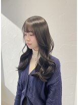 ボヌール オオサカ(Bonheur OSAKA) 【福田】重ためレイヤーでワンカールだけでなく巻き髪も可愛く♪