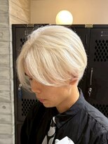 ヲタク(wotaku.)&nbsp;ホワイトカラーホワイトヘアホワイトブロンドメンズハイトーン