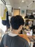 【ダメージ補修】カット＋フェザーパーマ＋トリートメント