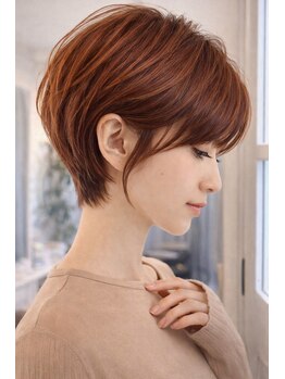 ネバーバイリンクス(NEVAR by LINKTH)の写真/乾かすだけでまとまる◎骨格補正ショート