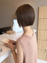 ユウヘアー 千代田橋店(U Hair) 切りっぱなしコンパクトボブ