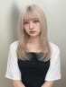 【韓国ハイトーンで垢抜け♪】カット＋ブリーチWカラー＋艶TR