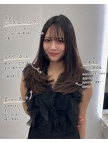 ルーツ 浅草店(roots)&nbsp;韓国レイヤーカット&小顔顔まわりカット　20代30代40代