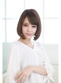 原宿 髪質改善ストカール前下がりボブ(早坂郁生 縮毛矯正)