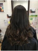 濃いめロンググラデーション