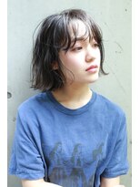 ラボ(Ravo) [Ravo]シースルーバング切りっぱなしボブ