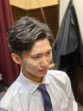 ヒロギンザバーバーショップ 神楽坂店(HIRO GINZA BARBER SHOP) ビジネスショートスタイル