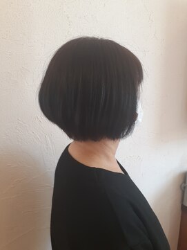 桜デコ プリム店(DECO) 襟足スッキリボブ