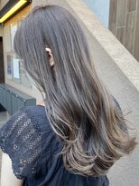 サク(Sac.)&nbsp;透明感カラー　ベージュカラー　恵比寿　Sac.栃木優佑