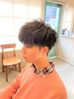 アンティコ(Antico)&nbsp;ソフトツイストスパイラル流行マッシュショート束感ツーブロック