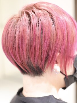 ヘア デザイン リスク(HAIR DESIGN RISK) 【RISK 高橋勇太】三鷹 ショートカット 上手い束感ショート